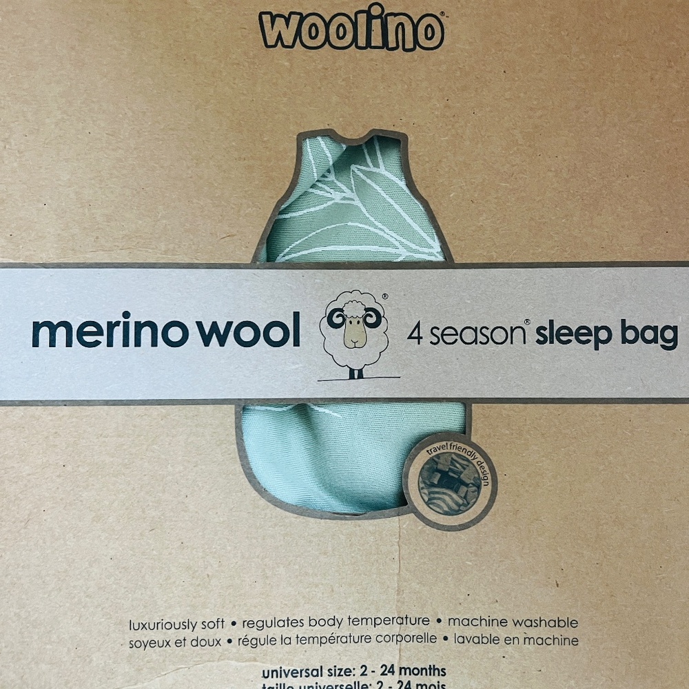 2-24 months Woolino sleep sack